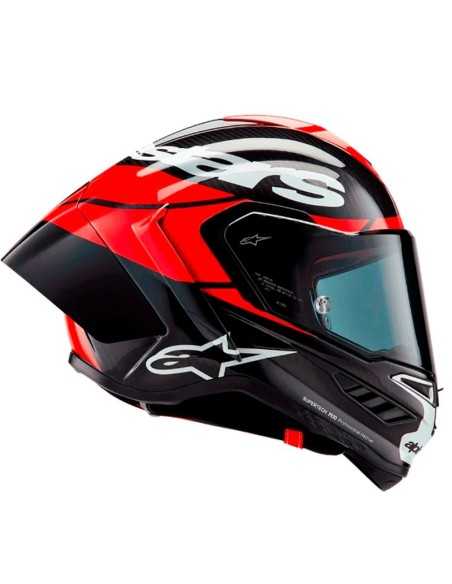 ALPINESTARS SUPERTECH R10 ELEMENT ECE 06 VOLLHELM ROT-SCHWARZ Helm