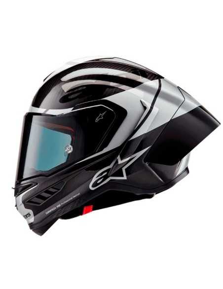 Casco ALPINESTARS SUPERTECH R10 ELEMENTO ECE 06 WHITE-BLACK