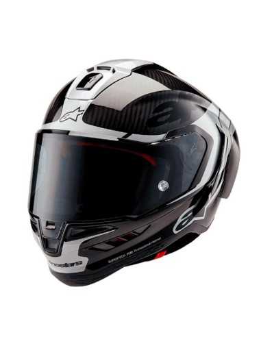 Casco ALPINESTARS SUPERTECH R10 ELEMENTO ECE 06 WHITE-BLACK