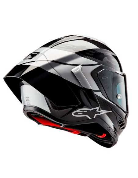 Casco ALPINESTARS SUPERTECH R10 ELEMENTO ECE 06 WHITE-BLACK
