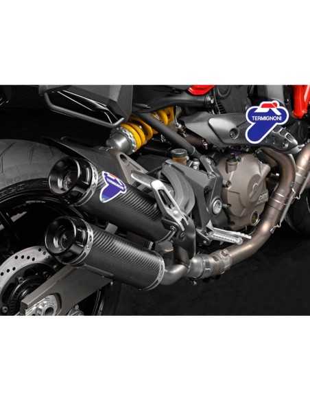 TERMIGNONI RACING CARBON SCHALLDÄMPFER DUCATI MONSTER 821 2018-2020