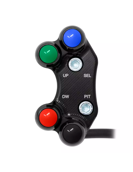 Interruptor de manillar izquierdo JETPRIME para KAWASAKI NINJA 400 / YAMAHA YZF-R3