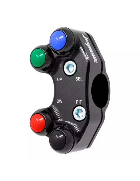 Interruptor de manillar izquierdo JETPRIME para KAWASAKI NINJA 400 / YAMAHA YZF-R3