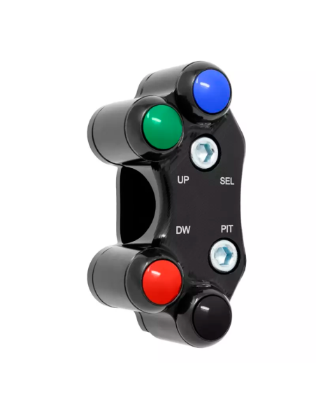 Interruptor de manillar izquierdo JETPRIME para KAWASAKI NINJA 400 / YAMAHA YZF-R3