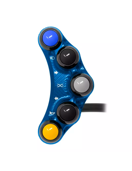 JETPRIME JP PLS 038 B Piña Izquierda carretera 8 botones JETPRIME BMW S 1000 RR / M 1000 RR AZUL