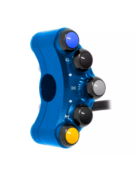 JETPRIME JP PLS 038 B Piña Izquierda carretera 8 botones JETPRIME BMW S 1000 RR / M 1000 RR AZUL