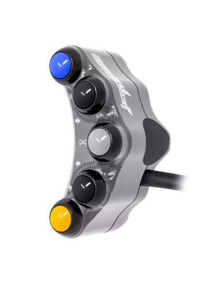 copy of MANDOS JETPRIME TITANIUM TWIST GRIP APRILIA DORSODURO 900 2017-2018