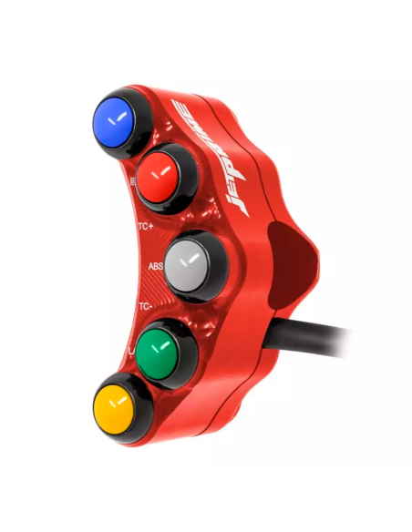 copy of MANDOS JETPRIME TITANIUM TWIST GRIP APRILIA DORSODURO 900 2017-2018