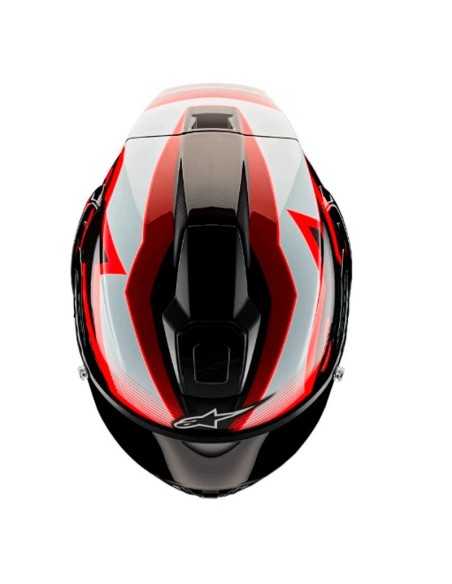 ALPINESTARS SUPERTECH R10 EQUIPMENT ECE 06 Helm ROT-SCHWARZ-SCHWARZ-SCHWARZ-WEIß