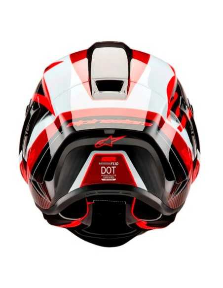 ALPINESTARS SUPERTECH R10 EQUIPMENT ECE 06 Helm ROT-SCHWARZ-SCHWARZ-SCHWARZ-WEIß