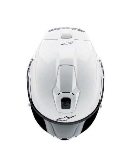 ALPINESTARS SUPERTECH R10 SOLID ECE 06 GLOSSY WHITE Helm