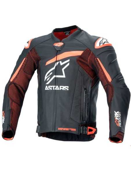 Chaqueta ALPINESTARS GP Plus R V4 Rideknit Black / Red Fluo / White