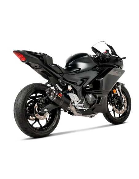 ESCAPE COMPLETO DE CARBONO AKRAPOVIC RACING YAMAHA R3 2025