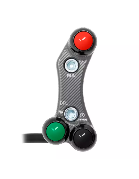 JETPRIME JP PLD 020 T Interruptor de manillar derecho JETPRIME para DUCATI PANIGALE V4 TITANIO