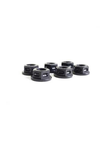 Tuercas ergal CNC EVOTECH para corona M12x1.25