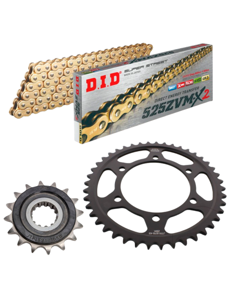 Kit de transmisión DID Super Reforzado para Yamaha MT07 TRACER 700 16-19 / MT10 16-23