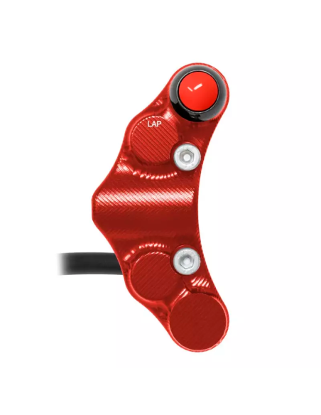 JETPRIME JP PLSR 005 R Piña Izquierda Racing 6 botones Jetprime DUCATI PANIGALE 899 / 959 ROJO