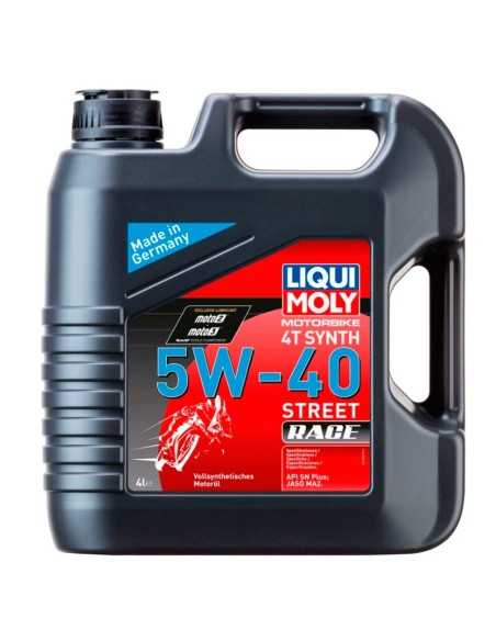 Liqui Moly 100 % synthetisches Öl 5W-40 Street Race 4L