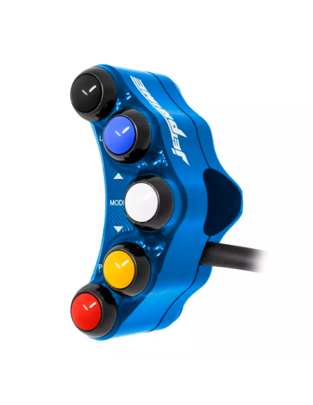 Links Racing Pineapple 5 Tasten Jetprime HONDA CBR 1000 RR FIREBLADE SP 2017-2019 BLAU