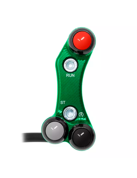 JETPRIME JP PLD 064 V Interruptor de manillar derecho JETPRIME KAWASAKI ZX-6 / ZX-10 VERDE