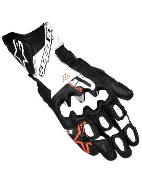 Guantes ALPINESTARS GP Plus R V3 Black / White / Red Fluo