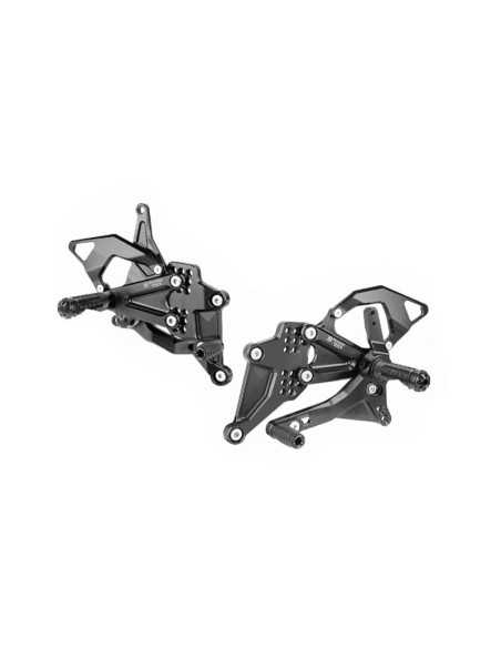 Estriberas BONAMICI RACING para Kawasaki ZX-6R "PRO" 2020-2025