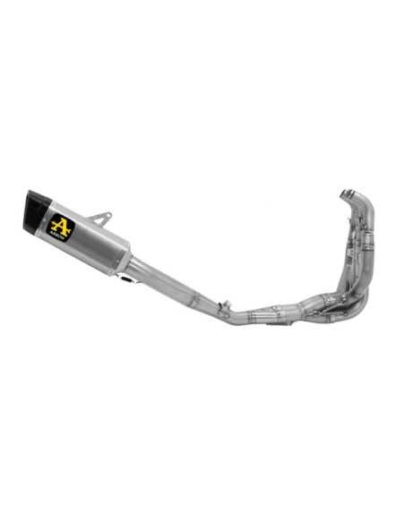 Kompletter ARROW Pista-Auspuff ohne Zulassung in Titan mit Edelstahlkrümmern für KAWASAKI ZX-6R / 636 24-25