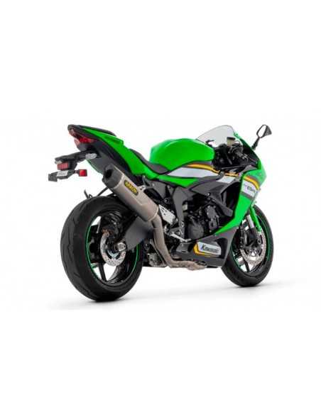 Escape ARROW Indy Race no homologado en titanio para línea completa Competition Pista para KAWASAKI ZX-6R / 636 24-25