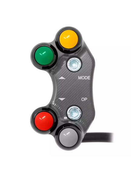 JETPRIME JP PLSR 055 T Interruptor de manillar izquierdo JETPRIME Racing para SUZUKI GSX-8R 2024 TITANIO