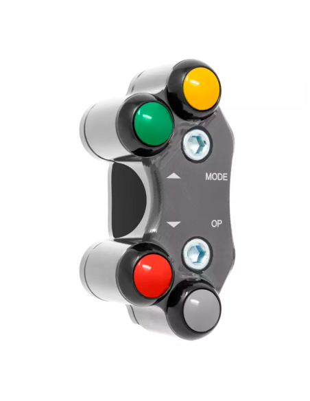 JETPRIME JP PLSR 055 T Interruptor de manillar izquierdo JETPRIME Racing para SUZUKI GSX-8R 2024 TITANIO