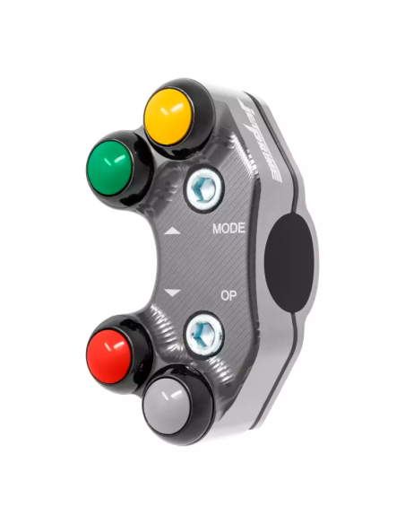 JETPRIME JP PLSR 055 T Interruptor de manillar izquierdo JETPRIME Racing para SUZUKI GSX-8R 2024 TITANIO