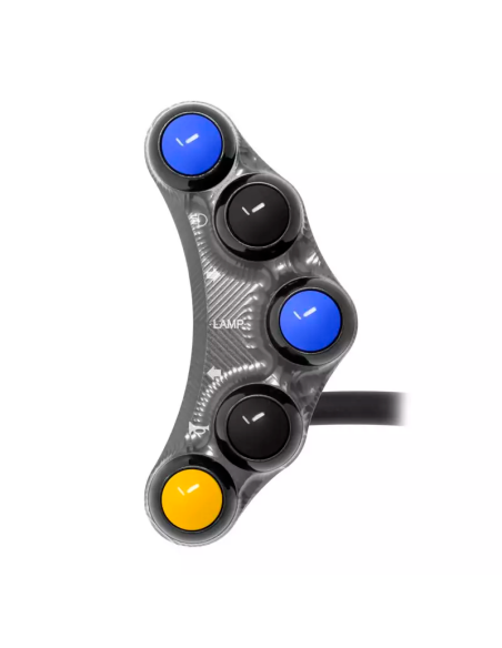 JETPRIME JP PLS 055 T. Interruptor de manillar izquierdo para SUZUKI GSX-8R 2024 TITANIO