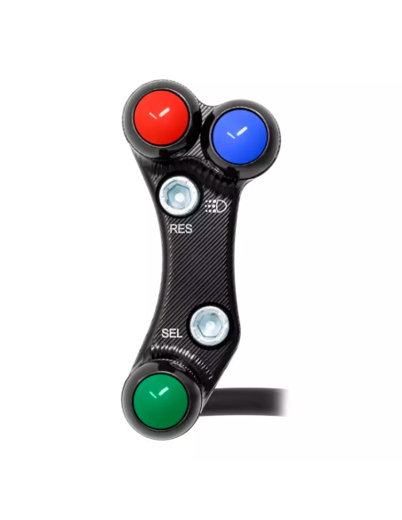 JETPRIME JP PLSR 073 Interruptor de manillar izquierdo JETPRIME RACING YAMAHA YZF-R7 2022-2024