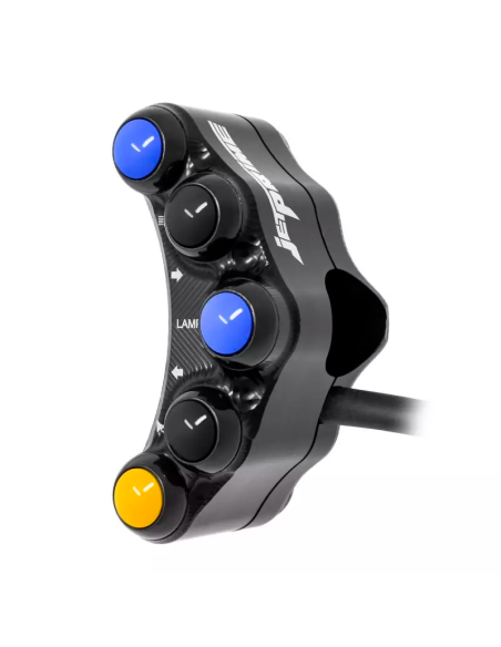 Jetprime JP PLS 073 Piña Izquierda Carretera 7 botones Jetprime YAMAHA YZF-R7 2022-2024