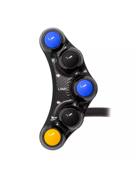 Jetprime JP PLS 073 Piña Izquierda Carretera 7 botones Jetprime YAMAHA YZF-R7 2022-2024
