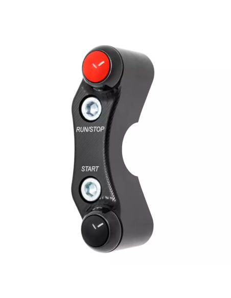 JETPRIME JP PLDR 073 Interruptor de manillar derecho JETPRIME YAMAHA YZF-R7 2022-2024 orificios alineados