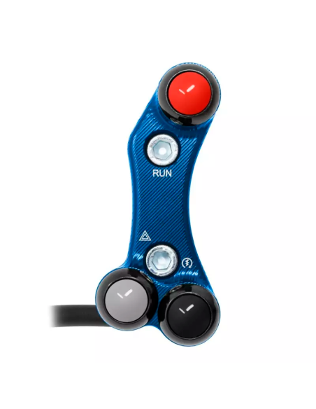 JETPRIME JP PLD 073 B Interruptor de manillar derecho JETPRIME YAMAHA YZF-R7 2022-2024 AZUL