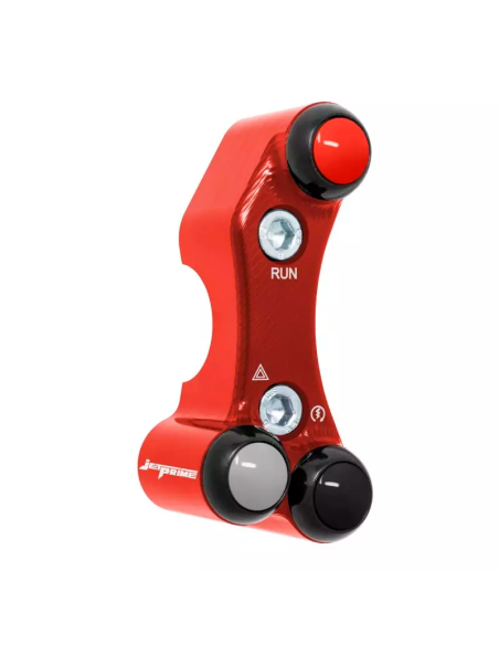 JETPRIME JP PLD 073 R JETPRIME Rechter Lenkerschalter YAMAHA YZF-R7 2022-2024 ROT