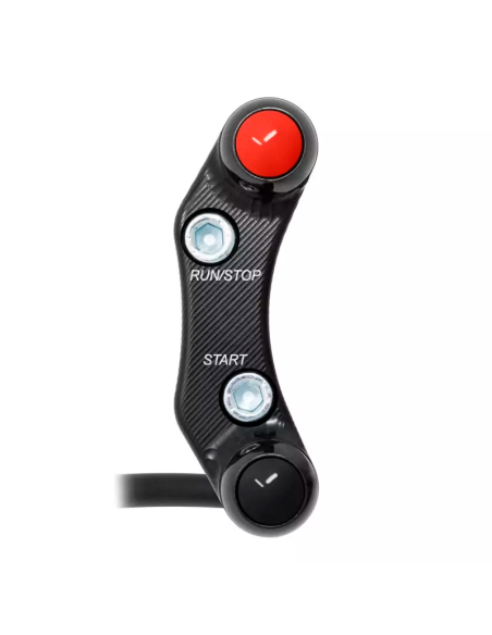 JETPRIME JP PLDB 093 Interruptor de manillar derecho JETPRIME Superbike YAMAHA YZF-R6 2006-2016 (orificios desalineados)