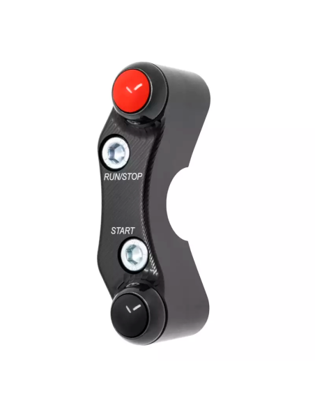 JETPRIME JP PLDB 093 Interruptor de manillar derecho JETPRIME Superbike YAMAHA YZF-R6 2006-2016 (orificios desalineados)