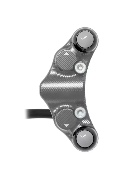 Jetprime JP PLS 013 T Piña Izquierda Carretera 7 botones Jetprime YAMAHA YZF-R6 2017-2022 TITANIO