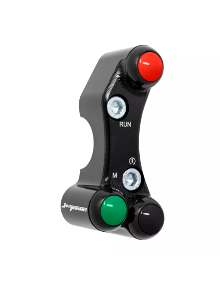 JETPRIME JP PLDB 013 Interruptor manillar derecho JETPRIME YAMAHA YZF-R6 2017-2022 ORIFICIOS DESALINEADOS