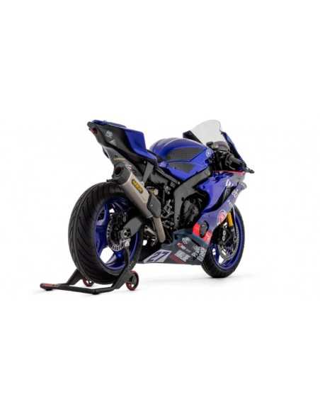 ARROW Indy Race Komplettauspuff, nicht homologiert, aus Titan mit Titankrümmern für YAMAHA YZF 600 R6 17-24