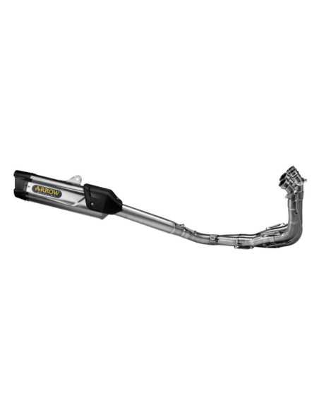 ARROW Indy Race Komplettauspuff, nicht homologiert, aus Edelstahl für YAMAHA YZF 600 R6 17-24