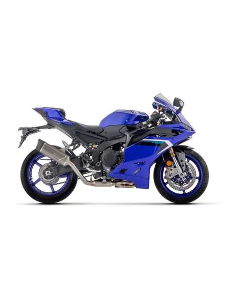 Sistema completo homologado con silencioso Indy Race EVO de titanio para YAMAHA YZF R9 2025