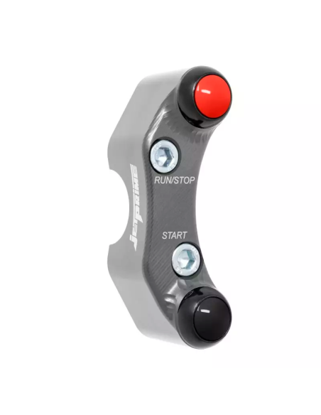 JETPRIME JP PLDB 015 T Interruptor de manillar derecho JETPRIME YAMAHA YZF-R3 2015-2018 (orificios desalineados) TITANIO