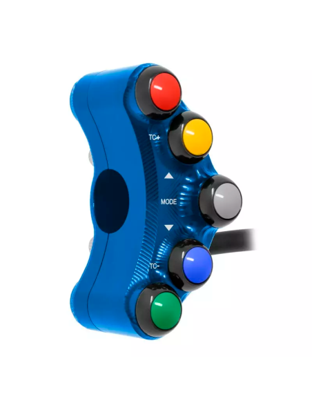 JETPRIME JP PLSR 009TC B Piña Izquierda Racing 5 botones Jetprime APRILIA RSV4 R RR AZUL