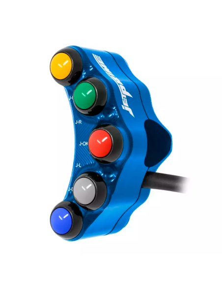 JETPRIME JP PLSR 009RF B Piña Izquierda Racing Aprilia RSV4 RF RR 2017-2020 AZUL
