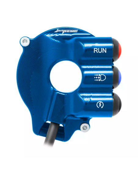 JETPRIME JP ACC 009 B Control del acelerador con interruptor de manillar JETPRIME integrado APRILIA AZUL