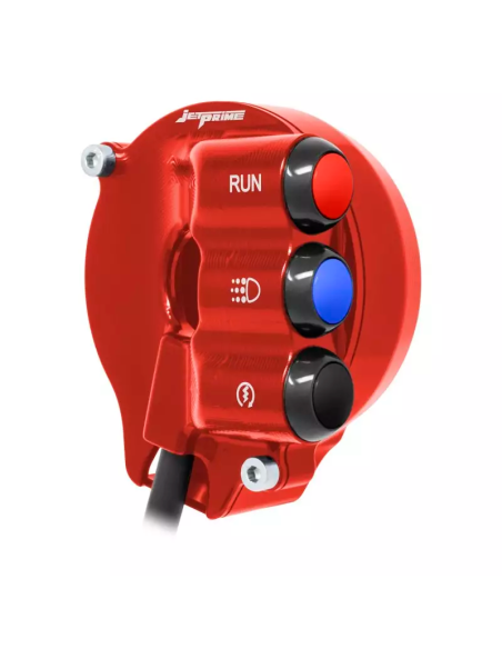 JETPRIME JP ACC 009 R Control del acelerador con interruptor de manillar JETPRIME integrado APRILIA ROJO